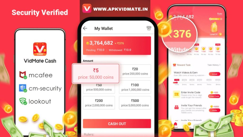 Vidmate Cash Wallet