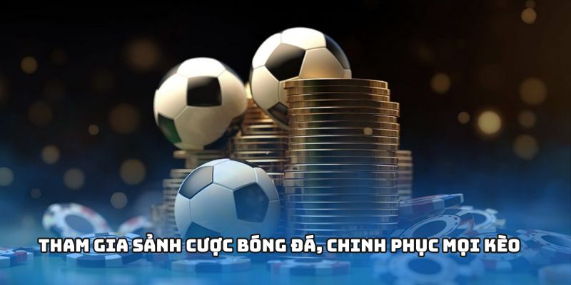 Tham gia sảnh cược bóng đá, chinh phục mọi kèo