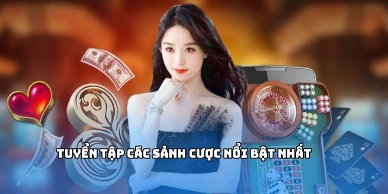Tuyển tập các sảnh cược nổi bật nhất
