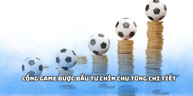 Cổng game được đầu tư chỉn chu từng chi tiết